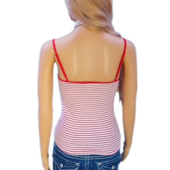 NEW!2 pack L pink & tan tank tops - Picture 9 of 13